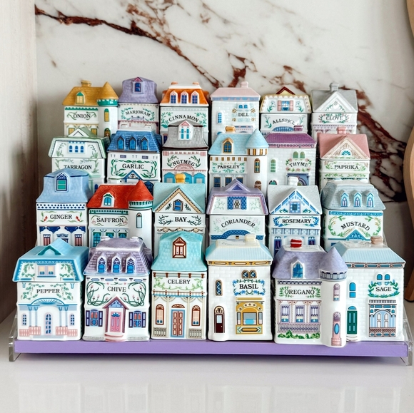 Lenox Spice Village Complete Set - Picture 9 of 9